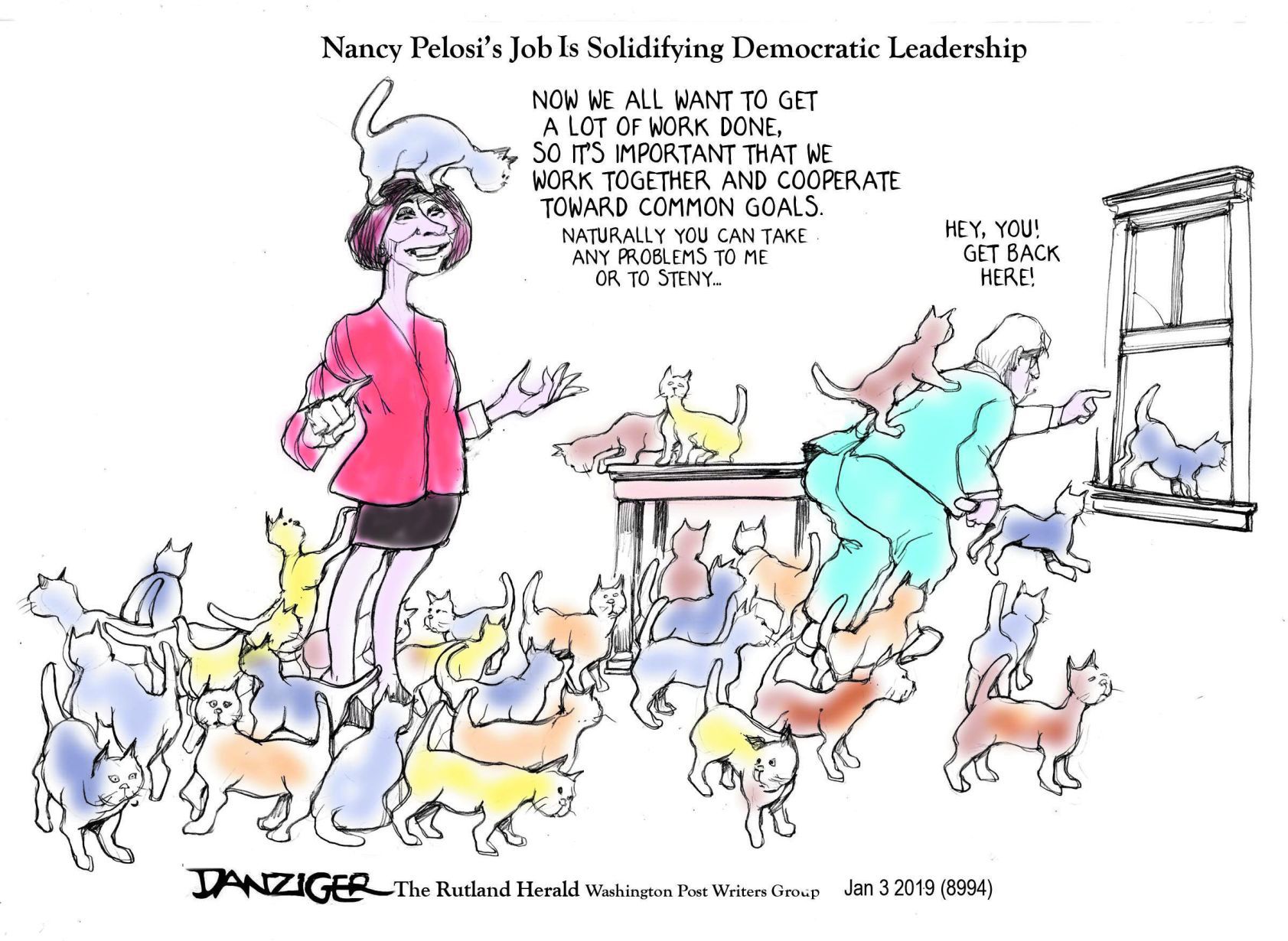 Jeff Danziger cartoon